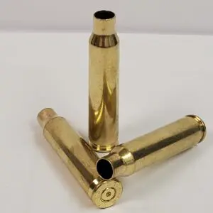 223 5.56 once fired brass pistol casings
