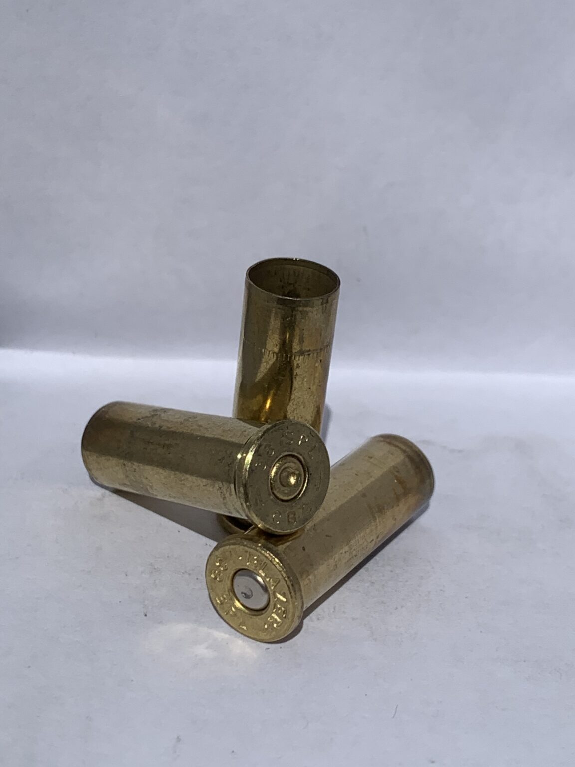 38 Special Once Fired Brass Precision Brass