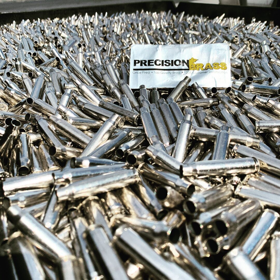 223 once fired brass cases for reloading